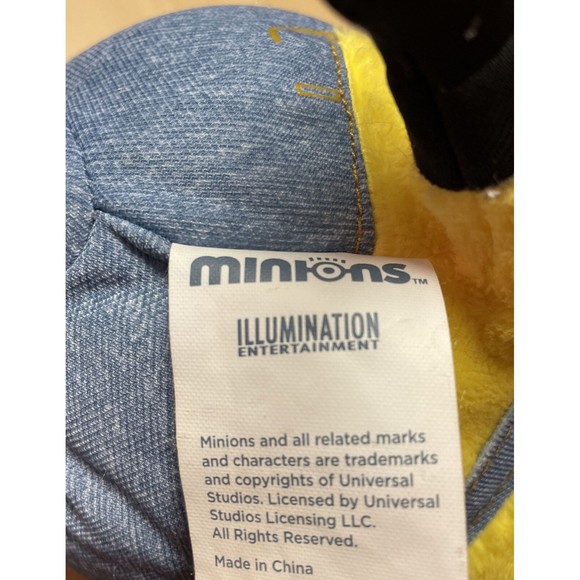 Goggles Minions Despicable Me Illumination Plush Bob‎ Rise Of Gru Yellow blue - Picture 7 of 7